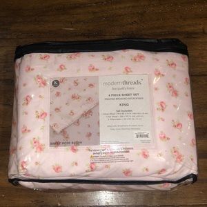Modern Threads 4 piece sheet set king size